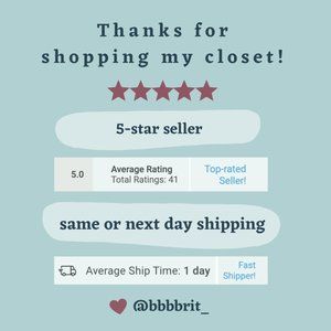 Top Seller on Poshmark!